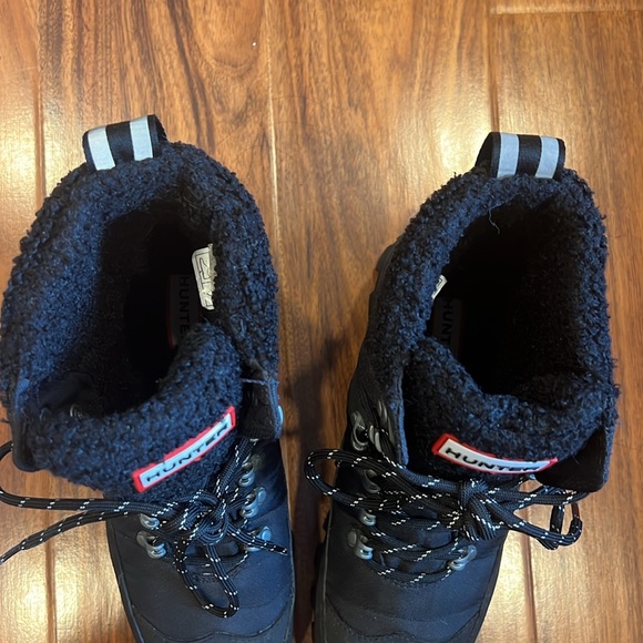 HUNTER- Explorer Insulated Lace Up Commando Boots - Picture 2 of 6